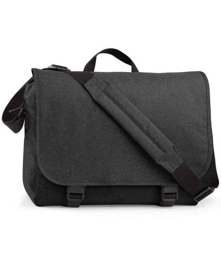 BagBase Two-Tone Digital Messenger - Anthracite - ONE